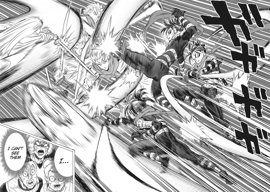 One Punch Man Manga Chapter 203 page 5 - Fever scene