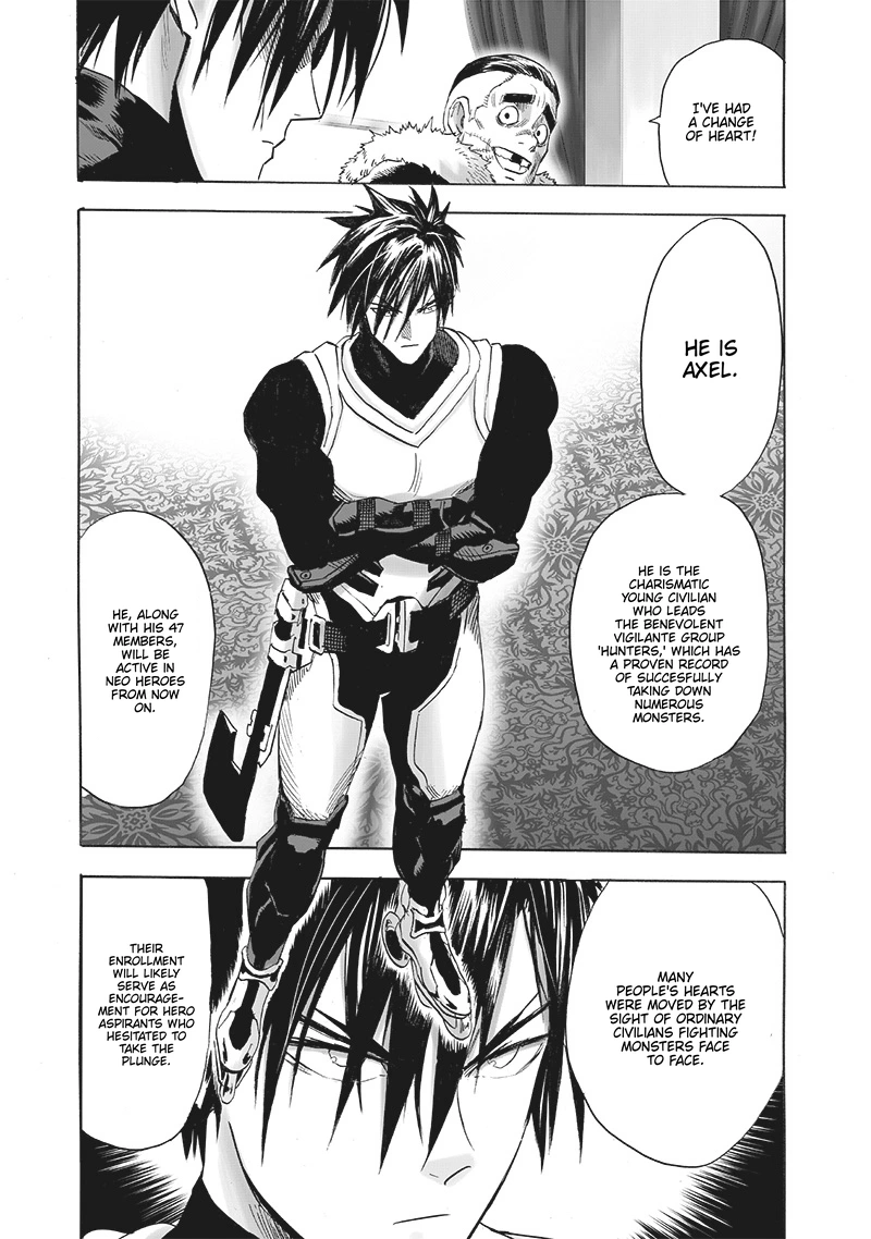 One Punch Man Manga Chapter 205 page 9 - Neo Leaders scene