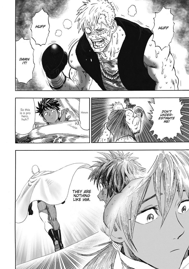 One Punch Man Manga Chapter 207 page 14 - Presence scene