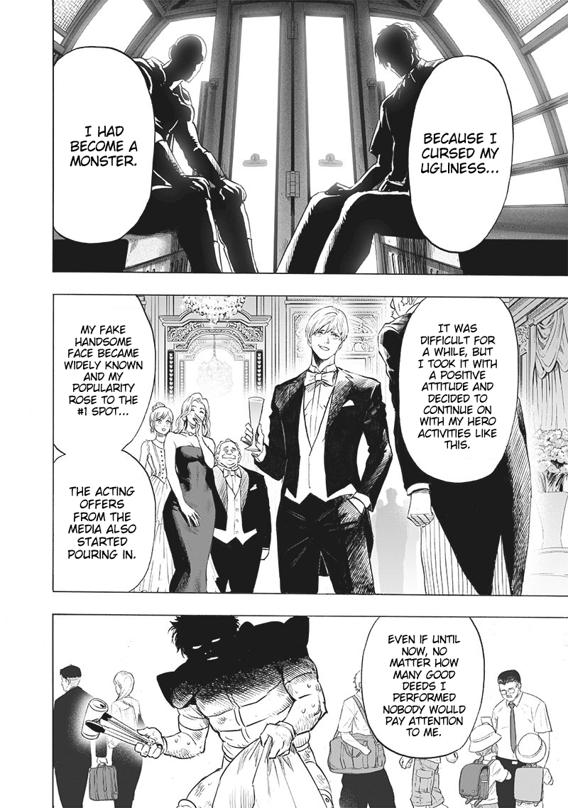 One Punch Man Manga Chapter 212 page 3 - We're All Human After All scene