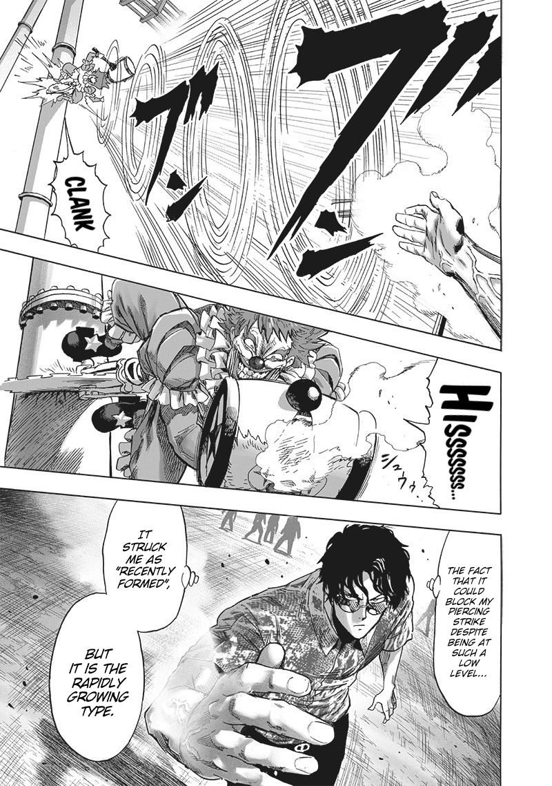 One Punch Man Manga Chapter 213 page 10 - Public Eye scene