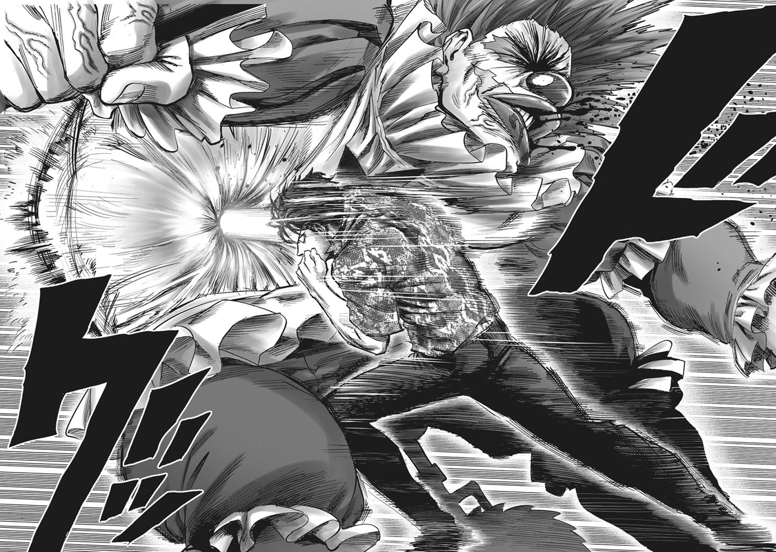 One Punch Man Manga Chapter 214 page 11 - Fanatics scene