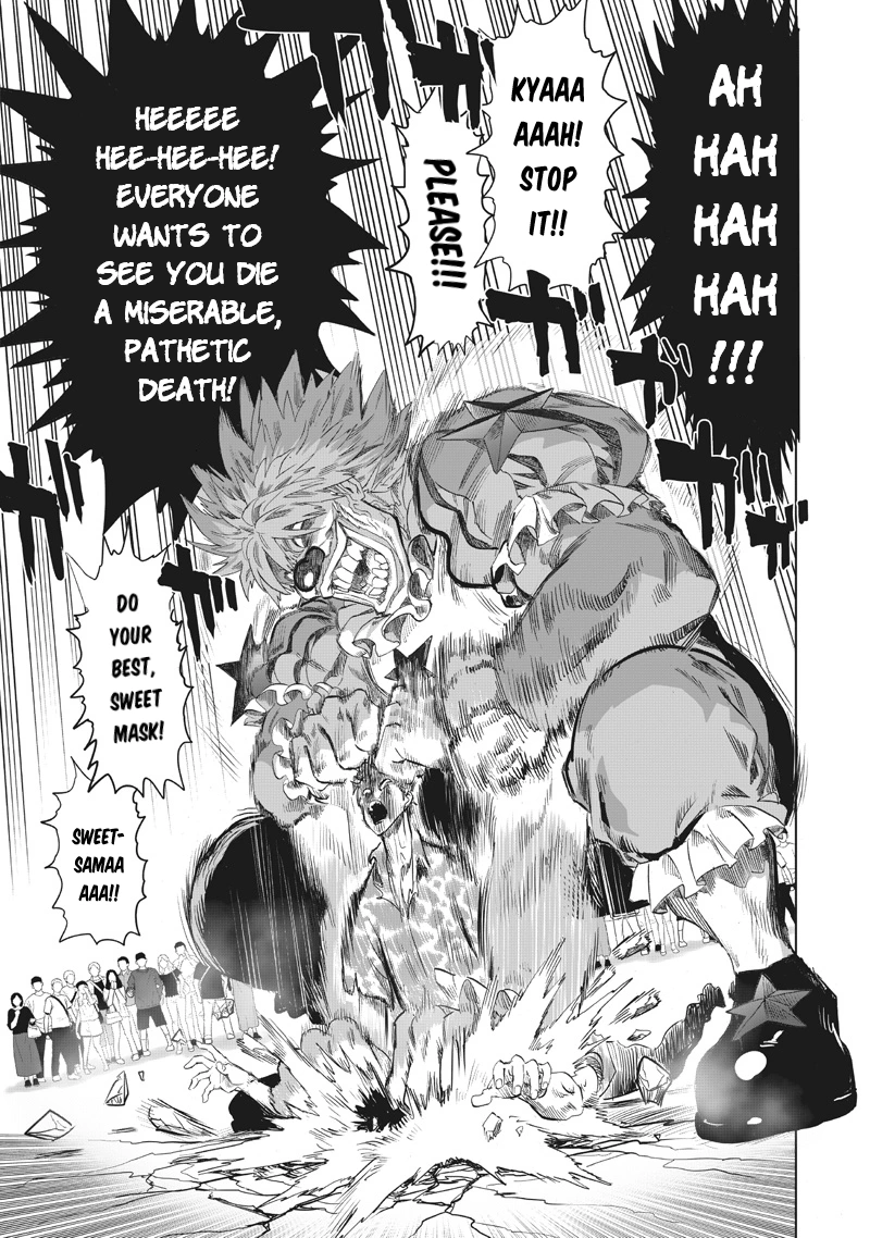 One Punch Man Manga Chapter 215 page 12 - What You Are scene