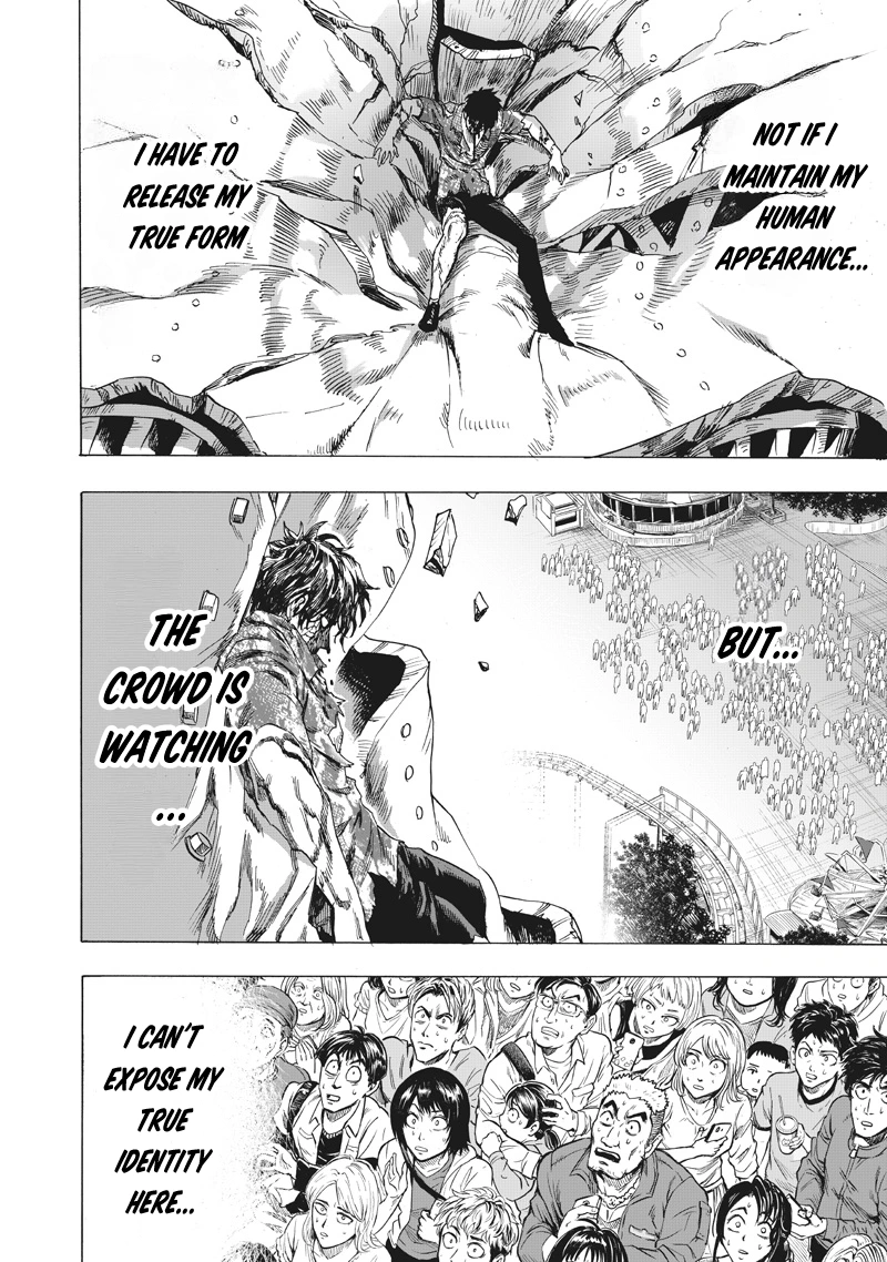 One Punch Man Manga Chapter 215 page 17 - What You Are scene