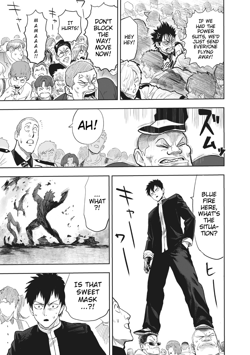 One Punch Man Manga Chapter 217 page 16 - A Stone scene