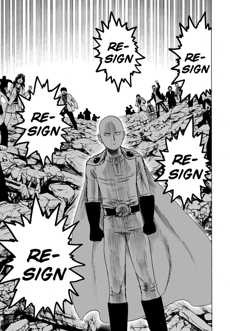 One Punch Man Manga Chapter 22 page 22 - Voices scene