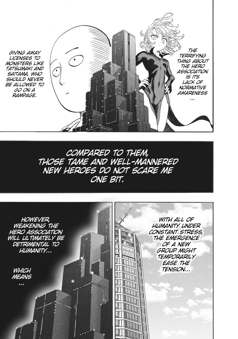 One Punch Man Manga Chapter 220 page 17 - Major Promotion scene