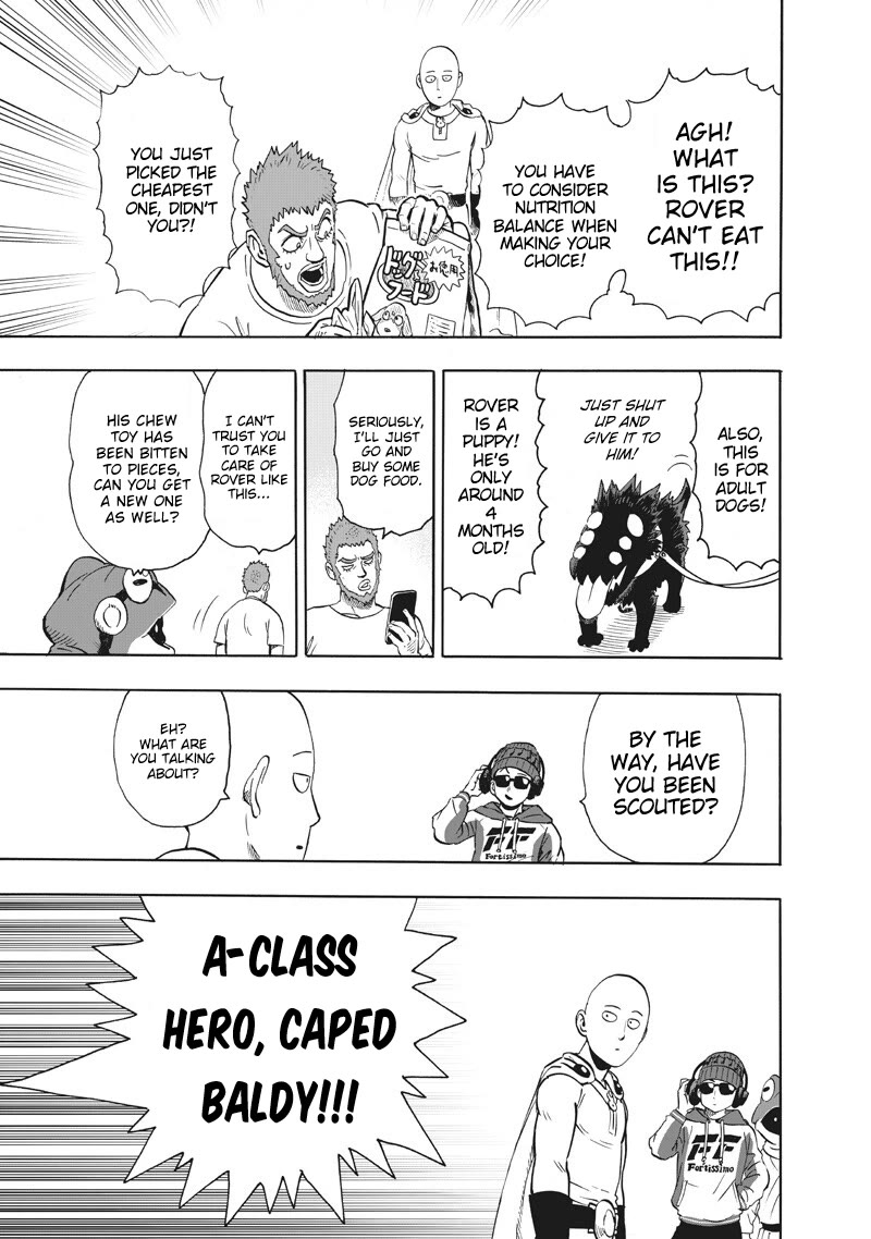 One Punch Man Manga Chapter 220 page 19 - Major Promotion scene