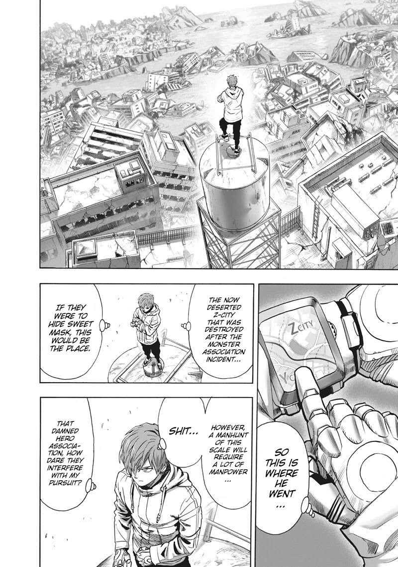 One Punch Man Manga Chapter 220 page 2 - Major Promotion scene