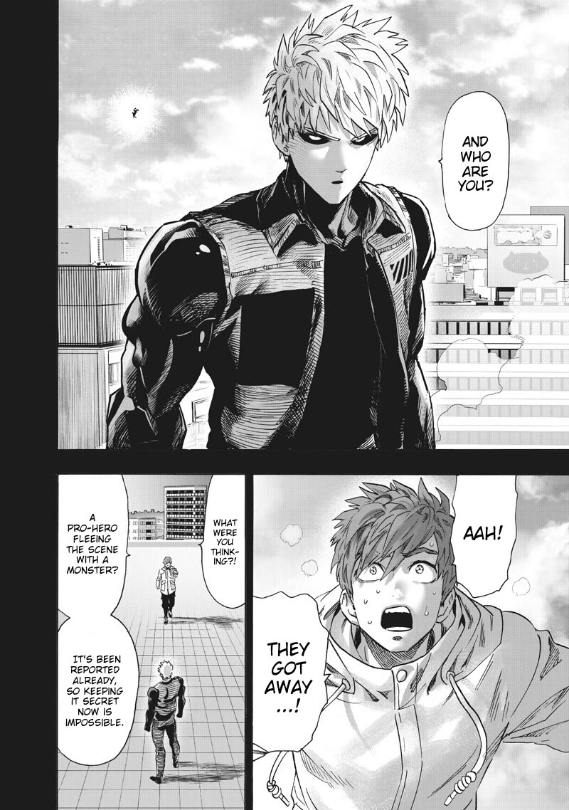 One Punch Man Manga Chapter 220 page 6 - Major Promotion scene