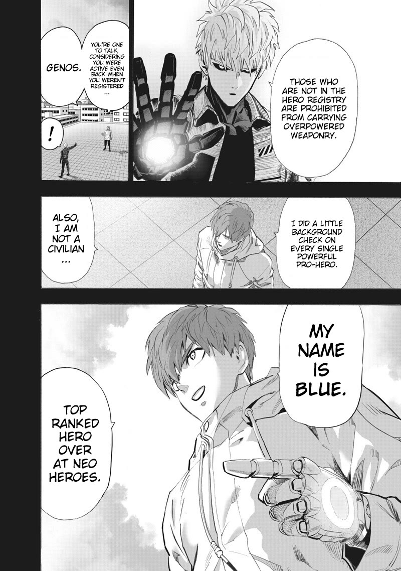 One Punch Man Manga Chapter 220 page 8 - Major Promotion scene