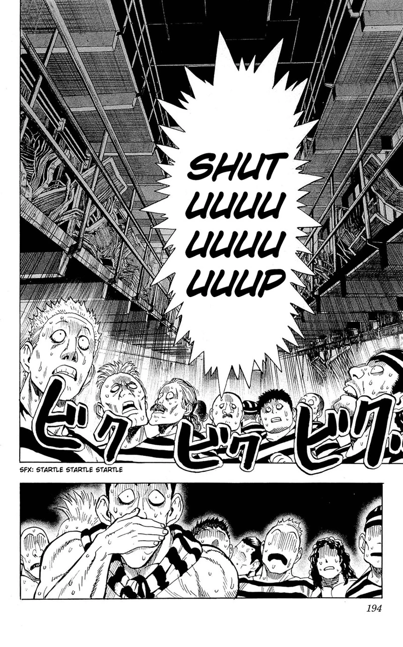 One Punch Man Manga Chapter 24.5 page 19 - Prison | Volume 4 Extras scene