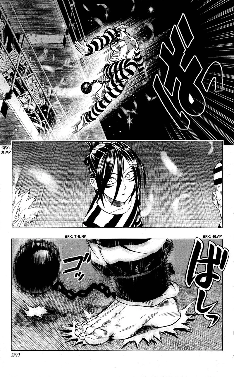 One Punch Man Manga Chapter 24.5 page 26 - Prison | Volume 4 Extras scene