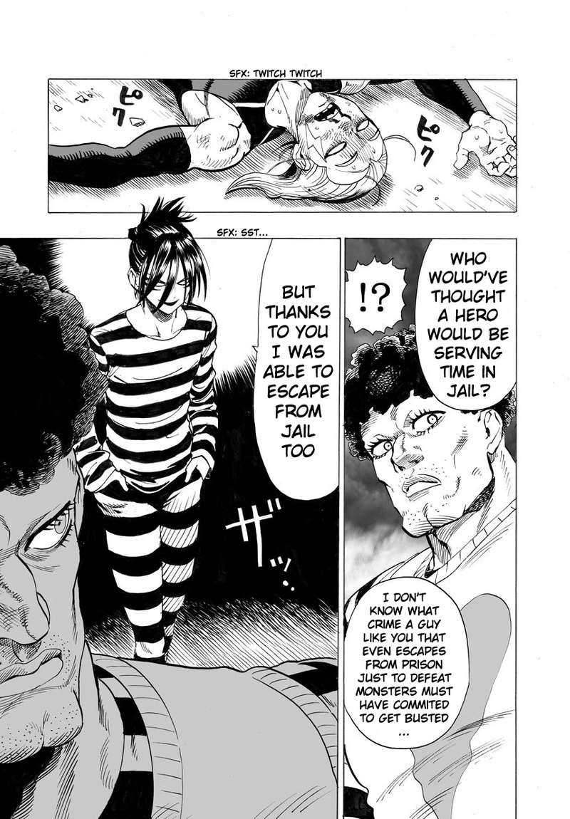 One Punch Man Manga Chapter 24 page 19 - Deep Sea King scene