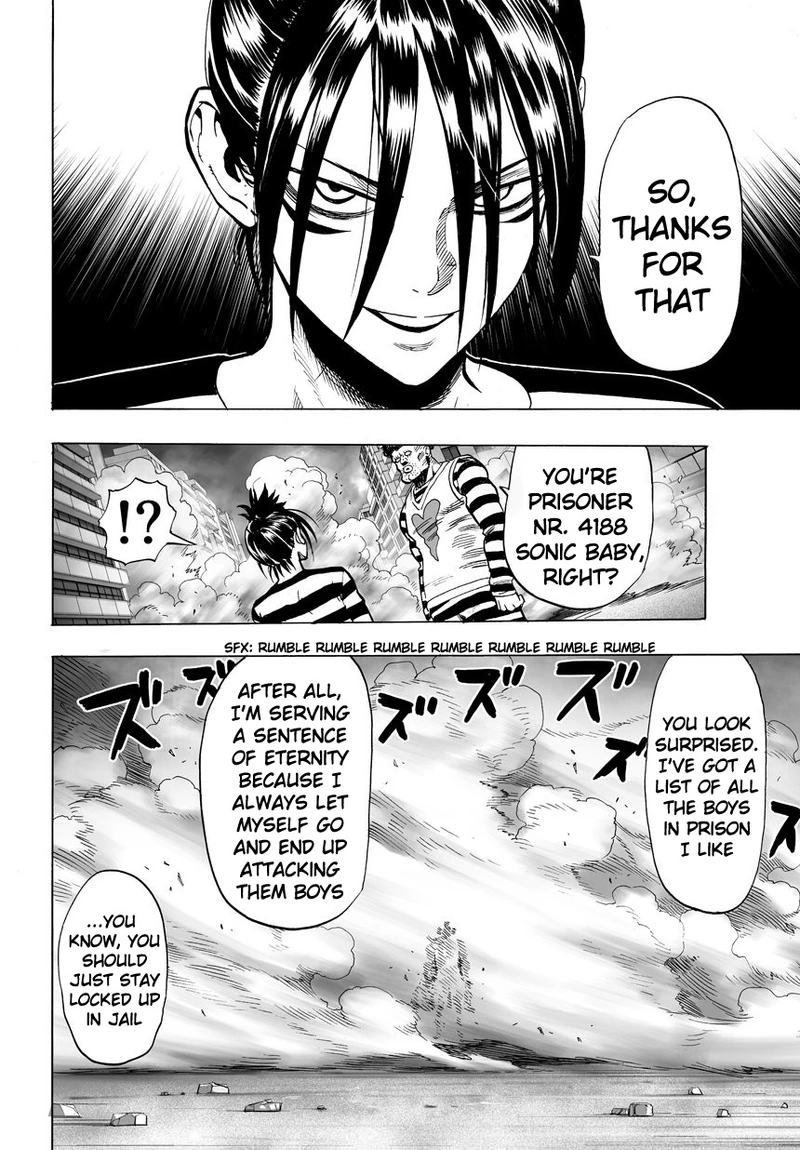 One Punch Man Manga Chapter 24 page 20 - Deep Sea King scene