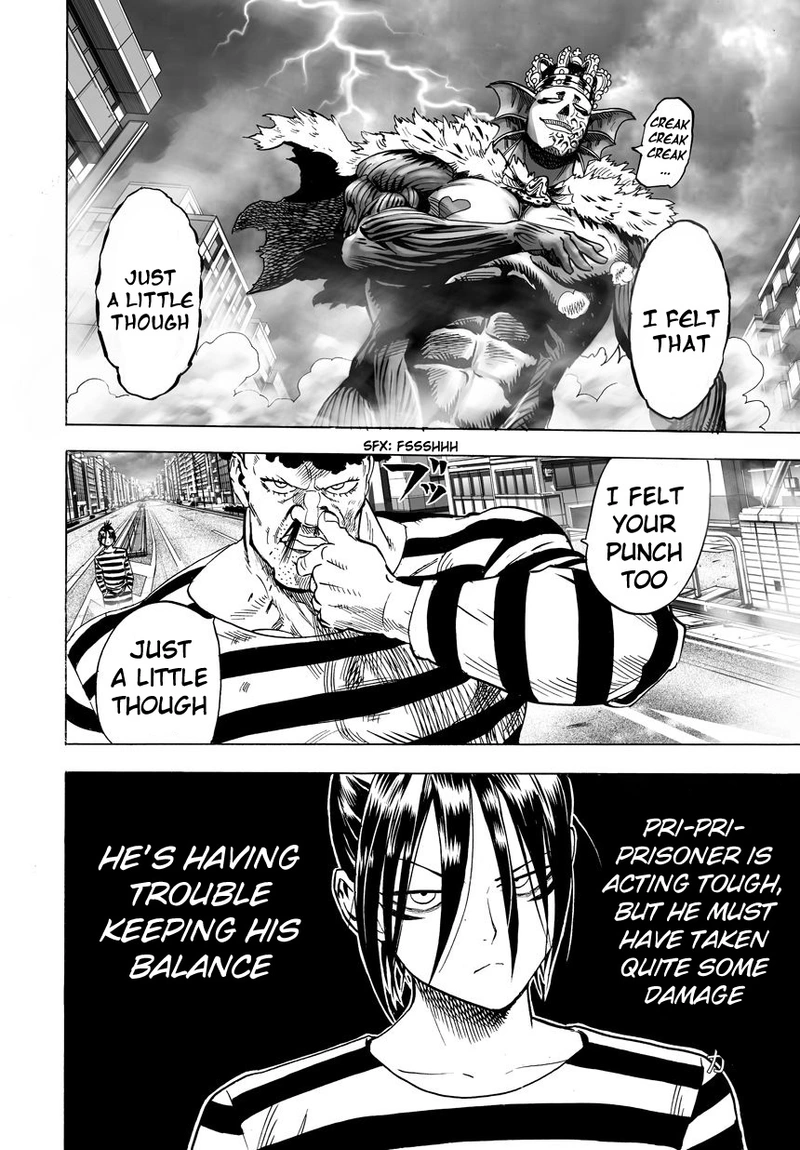 One Punch Man Manga Chapter 25 page 10 - Deep Sea King 2 scene