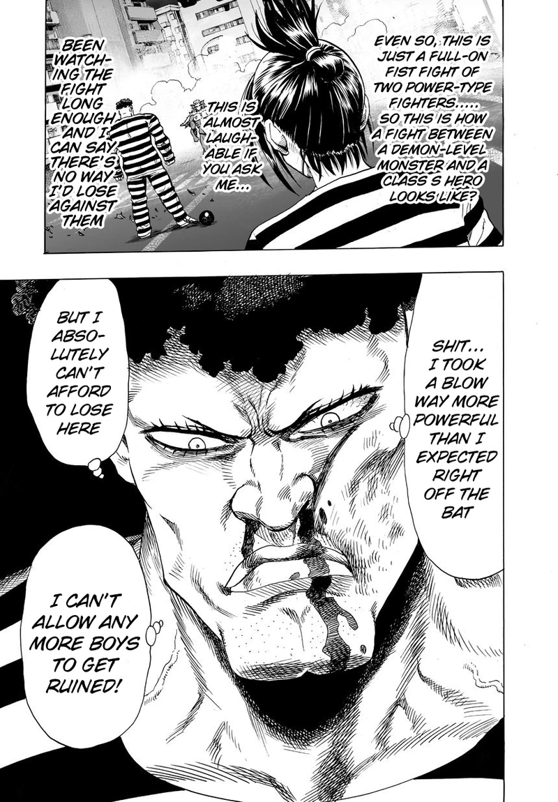 One Punch Man Manga Chapter 25 page 11 - Deep Sea King 2 scene