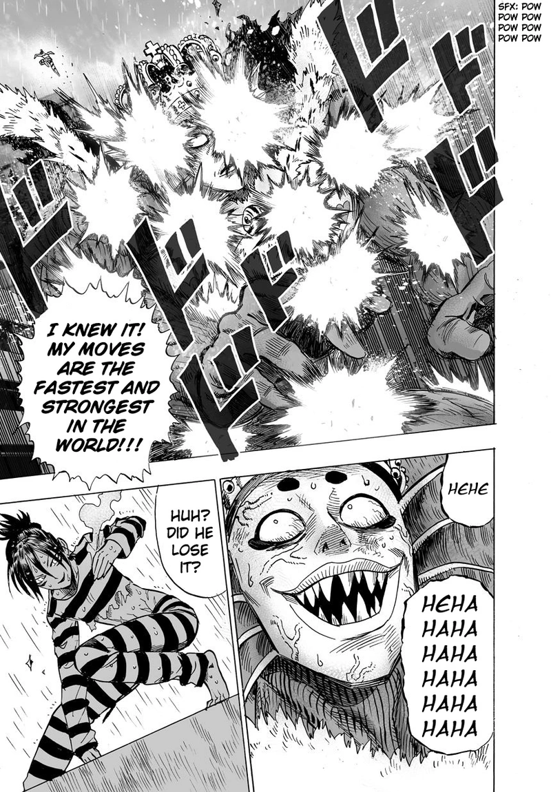 One Punch Man Manga Chapter 25 page 35 - Deep Sea King 2 scene