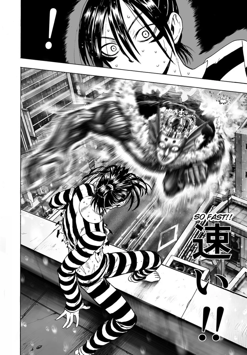 One Punch Man Manga Chapter 25 page 36 - Deep Sea King 2 scene
