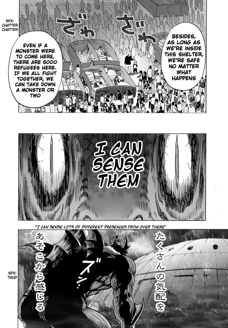 One Punch Man Manga Chapter 25 page 52 - Deep Sea King 2 scene