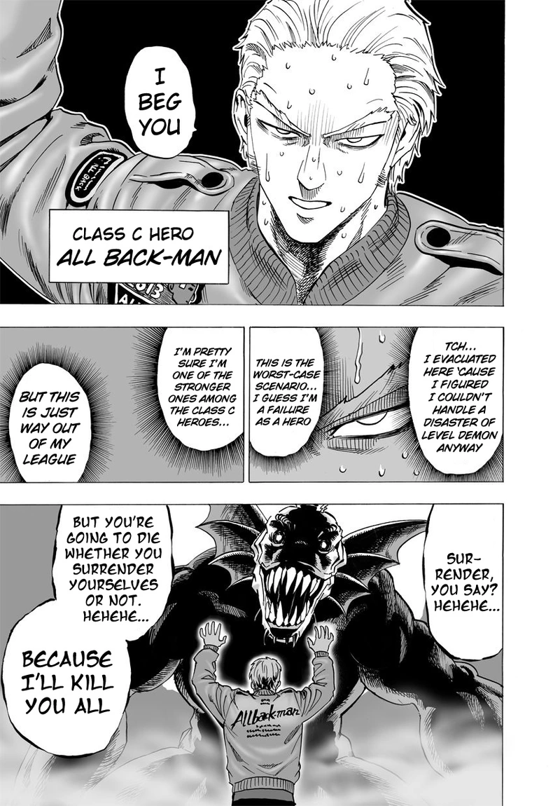 One Punch Man Manga Chapter 25 page 55 - Deep Sea King 2 scene