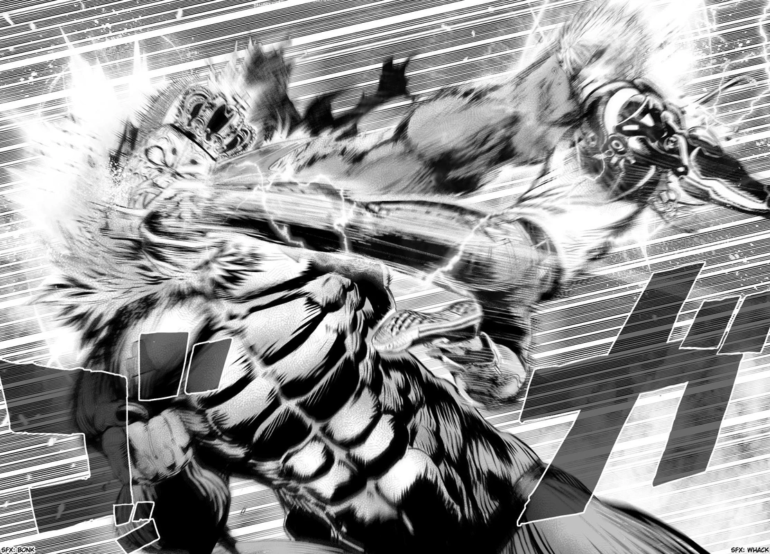 One Punch Man Manga Chapter 26 page 22 - Glimmer of Hope scene