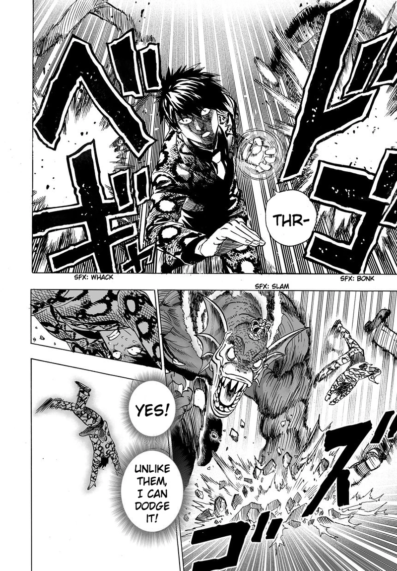 One Punch Man Manga Chapter 26 page 9 - Glimmer of Hope scene