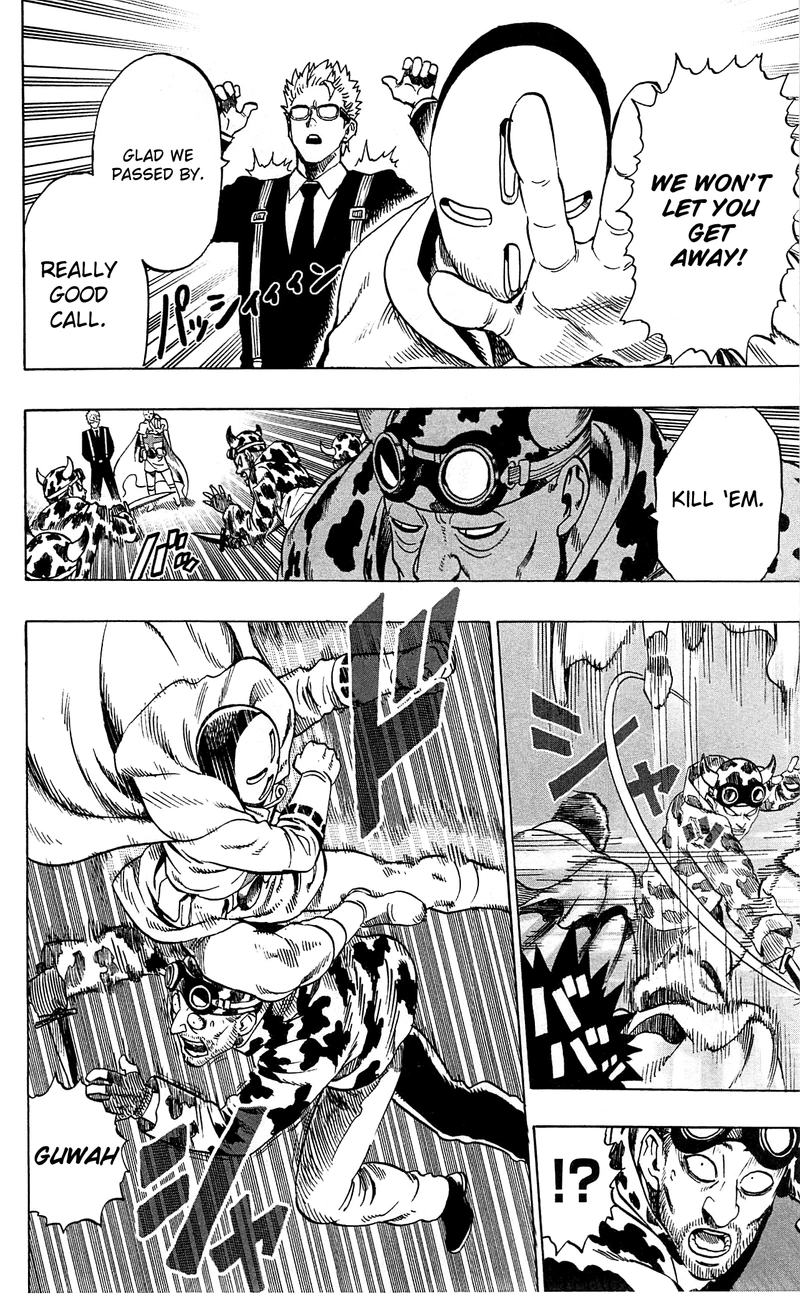 One Punch Man Manga Chapter 29.5 page 14 - What Can't Be Bought | Volume 5 Extras scene