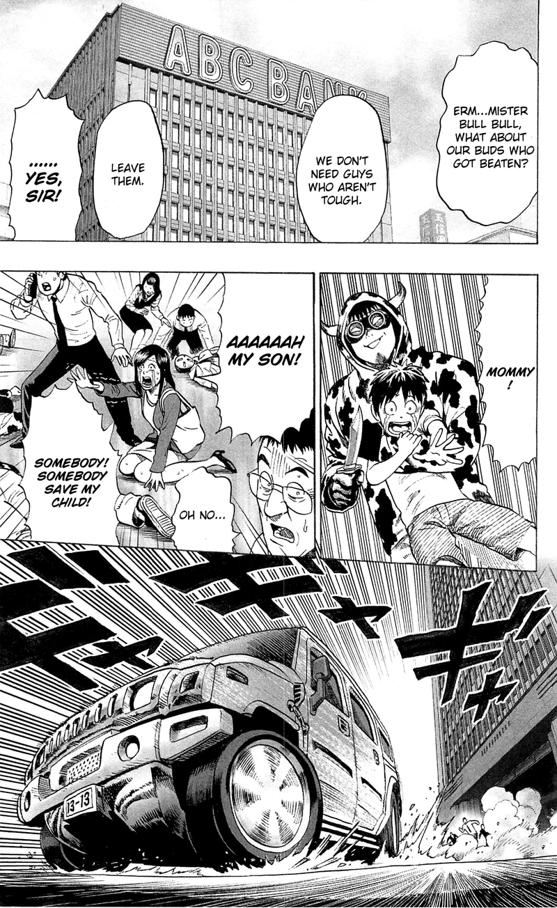 One Punch Man Manga Chapter 29.5 page 19 - What Can't Be Bought | Volume 5 Extras scene