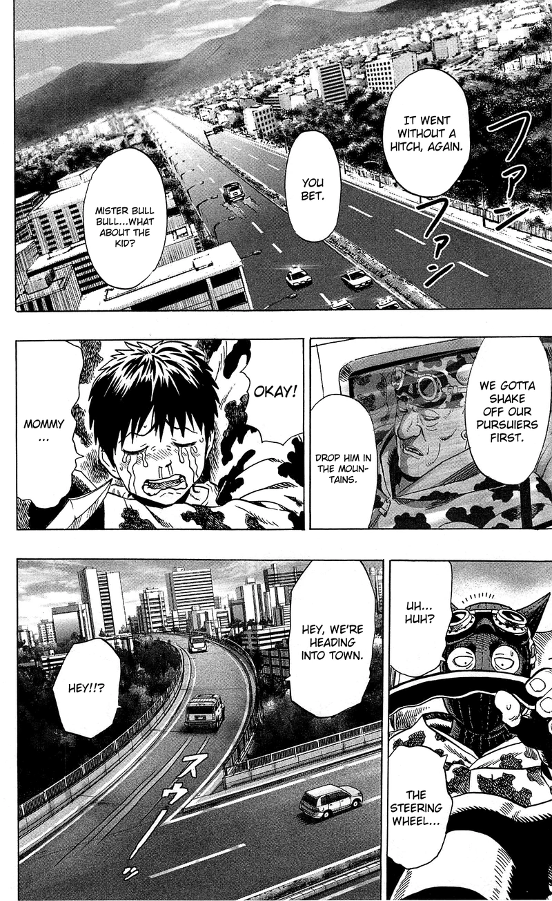 One Punch Man Manga Chapter 29.5 page 20 - What Can't Be Bought | Volume 5 Extras scene