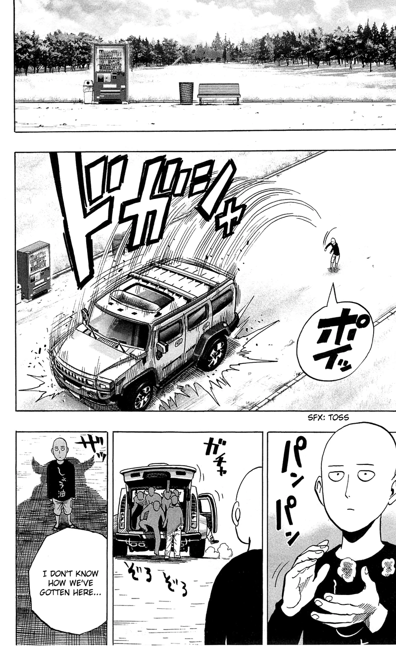 One Punch Man Manga Chapter 29.5 page 22 - What Can't Be Bought | Volume 5 Extras scene