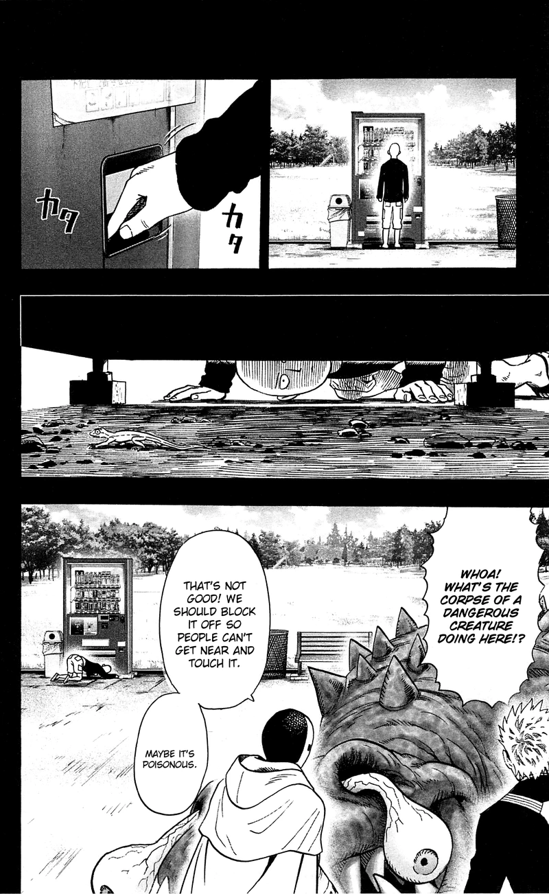 One Punch Man Manga Chapter 29.5 page 6 - What Can't Be Bought | Volume 5 Extras scene