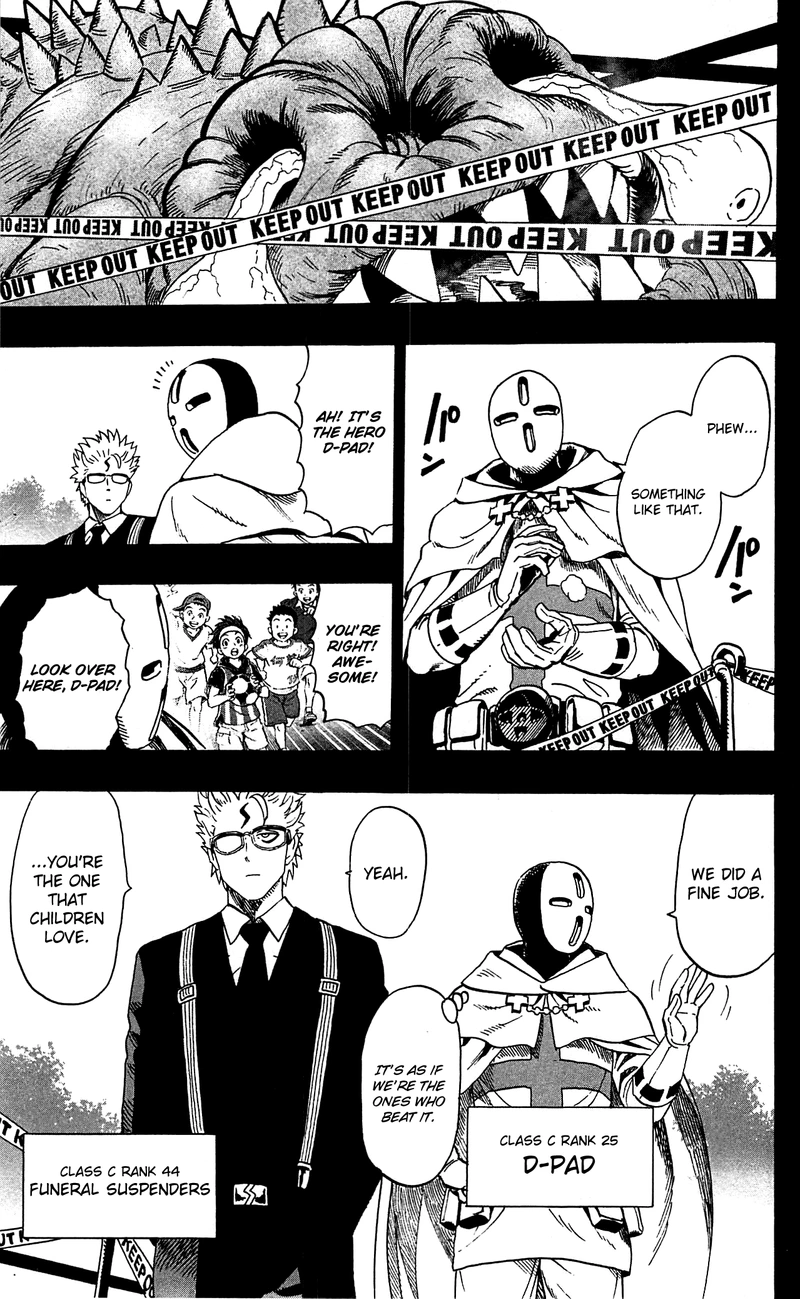 One Punch Man Manga Chapter 29.5 page 7 - What Can't Be Bought | Volume 5 Extras scene