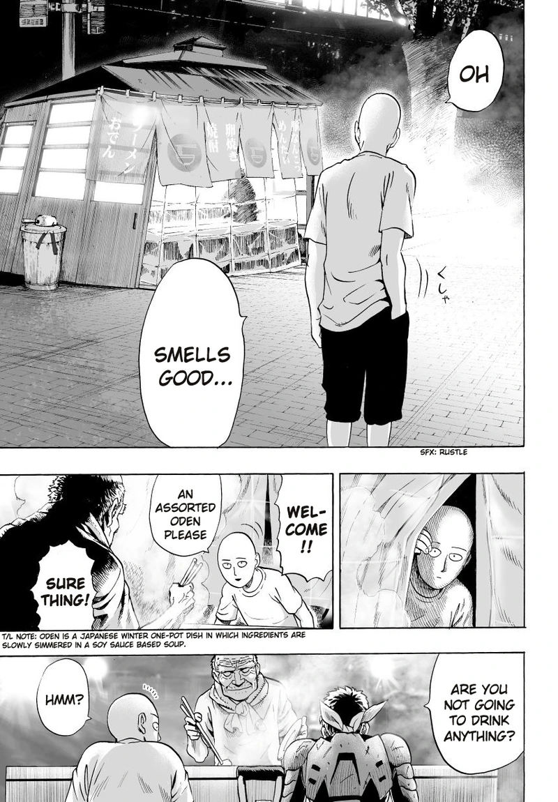 One Punch Man Manga Chapter 29 page 17 - B-Class scene