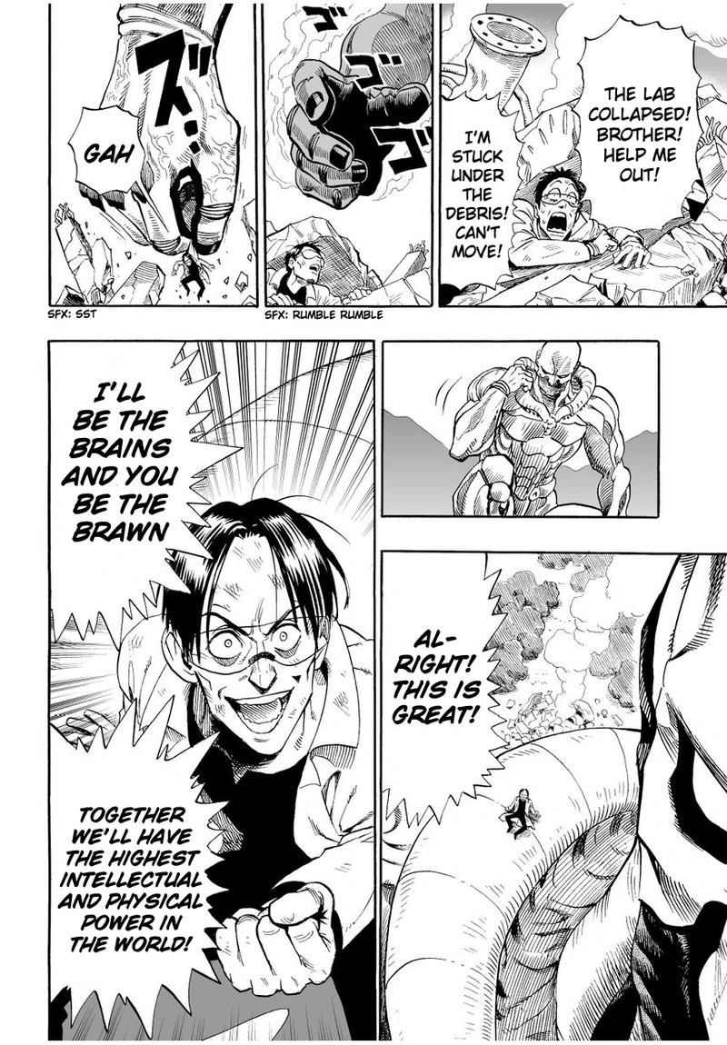 One Punch Man Manga Chapter 3 page 6 - A Dangerous Being scene