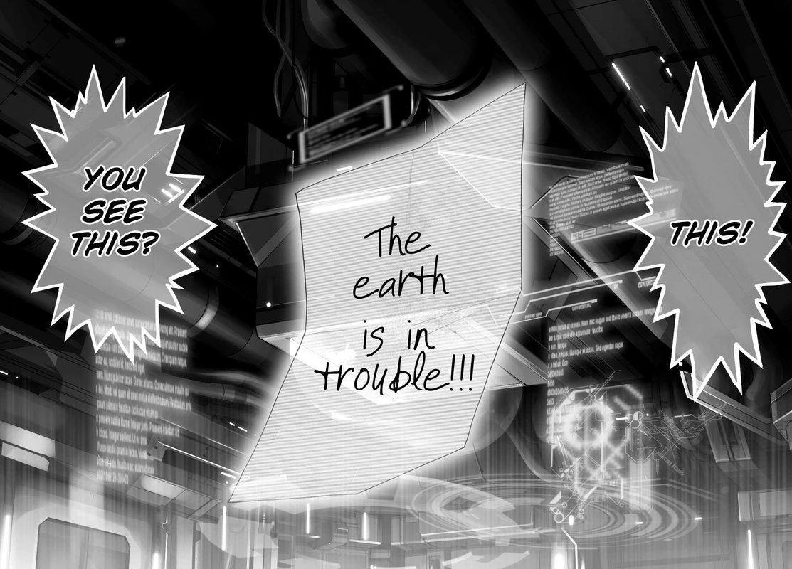 One Punch Man Manga Chapter 31 page 11 - Great Prophecy scene