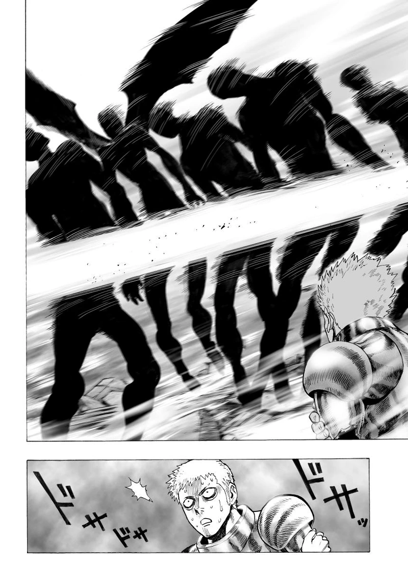 One Punch Man Manga Chapter 32 page 29 - From Space... scene