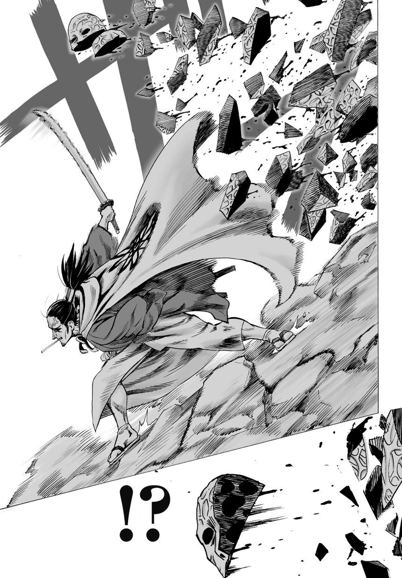 One Punch Man Manga Chapter 32 page 32 - From Space... scene