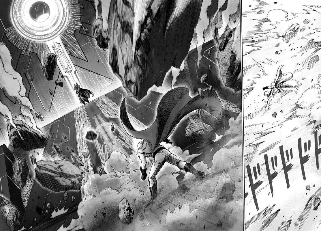 One Punch Man Manga Chapter 33 page 26 - Guys Who Don't Listen scene