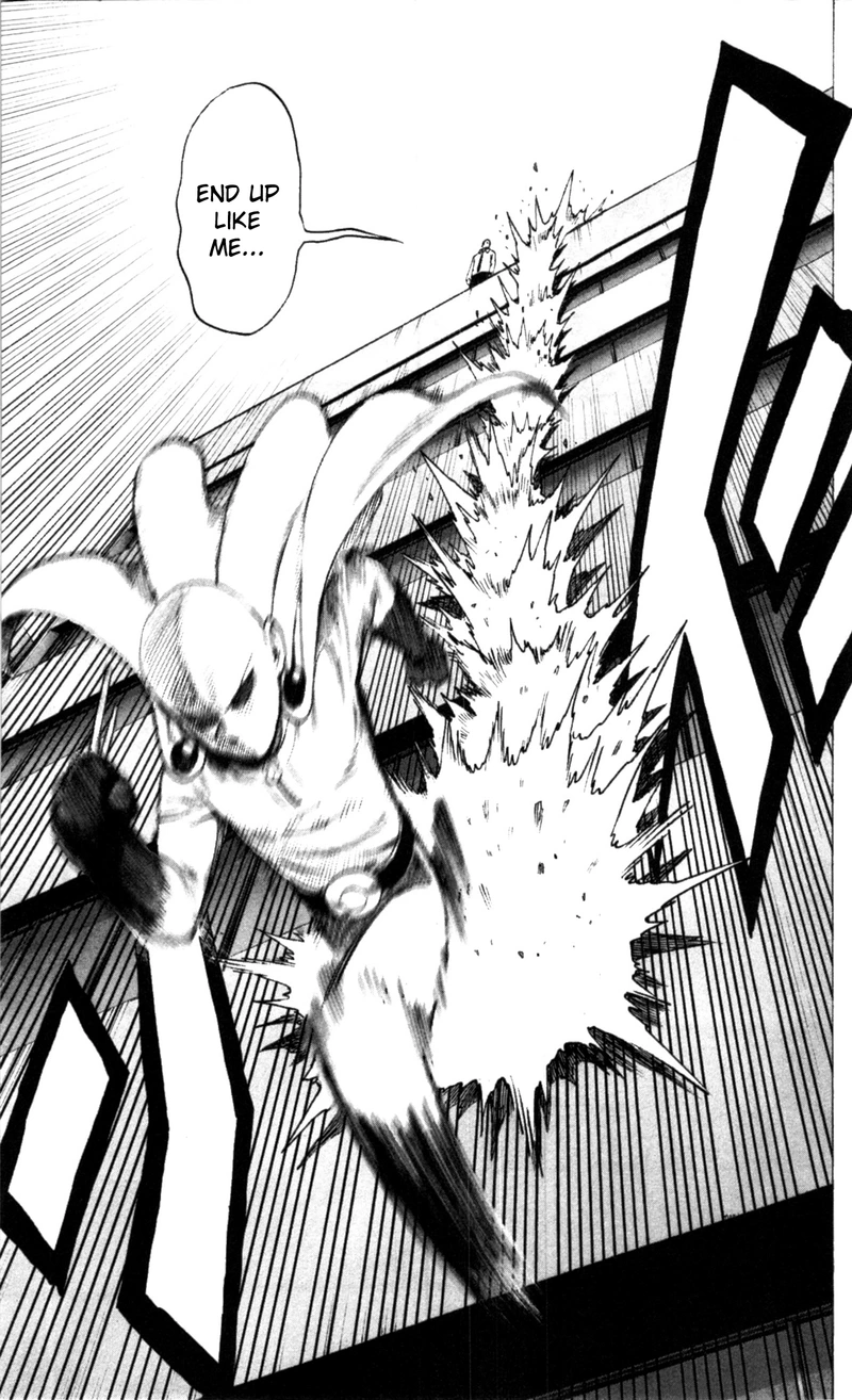 One Punch Man Manga Chapter 34.5 page 11 - Salmon | Volume 6 Extras scene