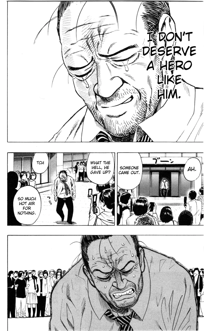 One Punch Man Manga Chapter 34.5 page 18 - Salmon | Volume 6 Extras scene