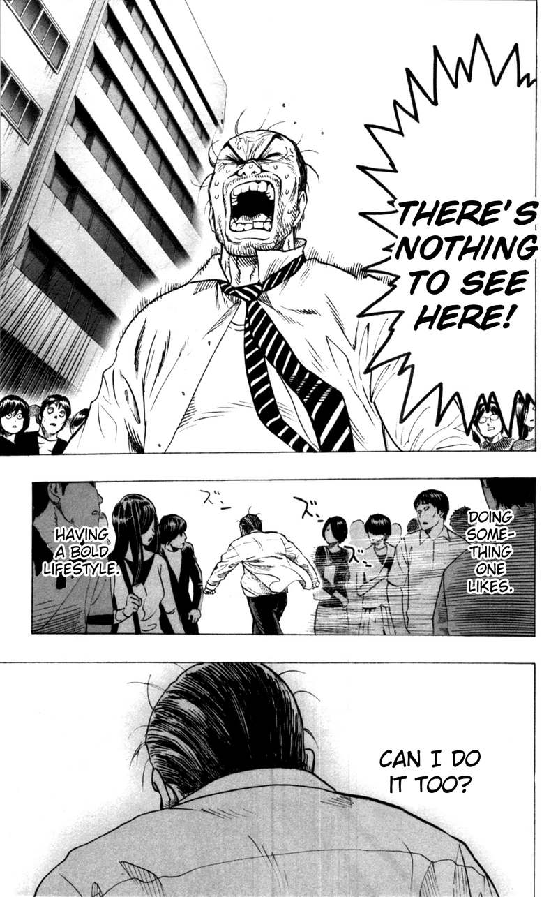 One Punch Man Manga Chapter 34.5 page 19 - Salmon | Volume 6 Extras scene