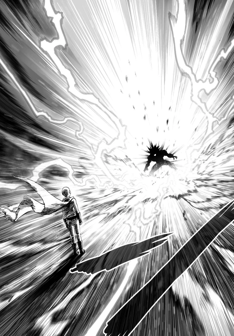 One Punch Man Manga Chapter 34 page 15 - Are You Stupid scene