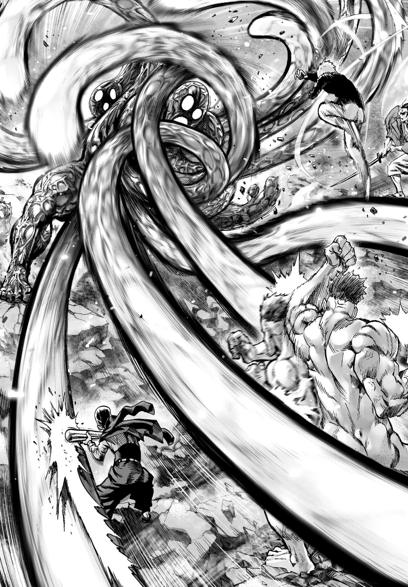 One Punch Man Manga Chapter 34 page 24 - Are You Stupid scene