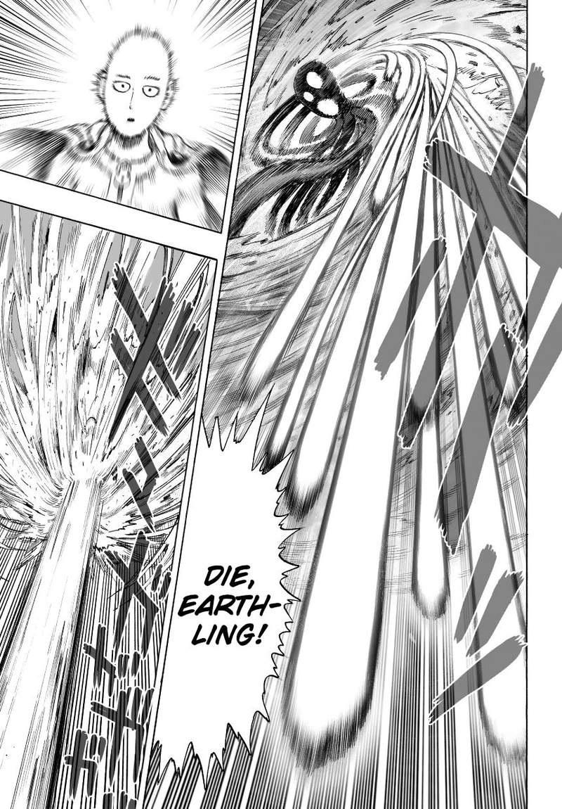 One Punch Man Manga Chapter 34 page 3 - Are You Stupid scene