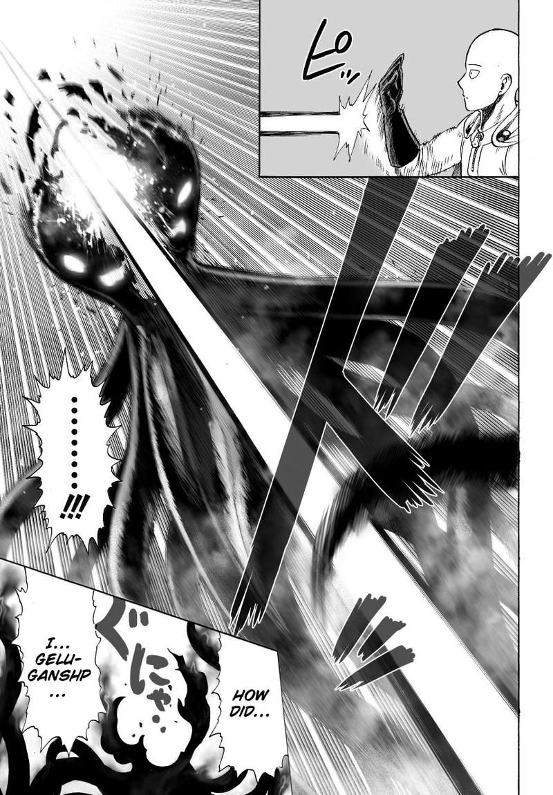 One Punch Man Manga Chapter 34 page 5 - Are You Stupid scene