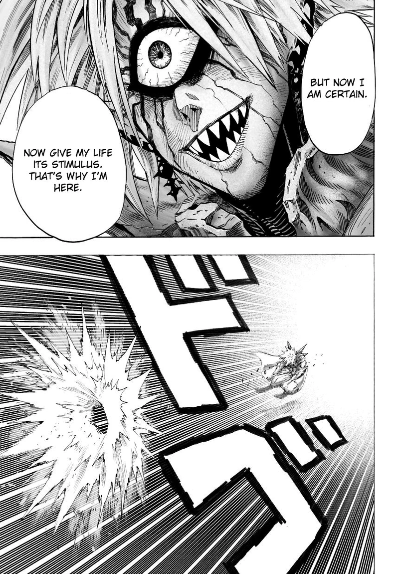 One Punch Man Manga Chapter 34 page 9 - Are You Stupid scene