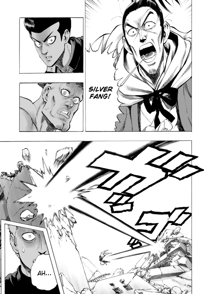 One Punch Man Manga Chapter 35 page 11 - The Fight scene