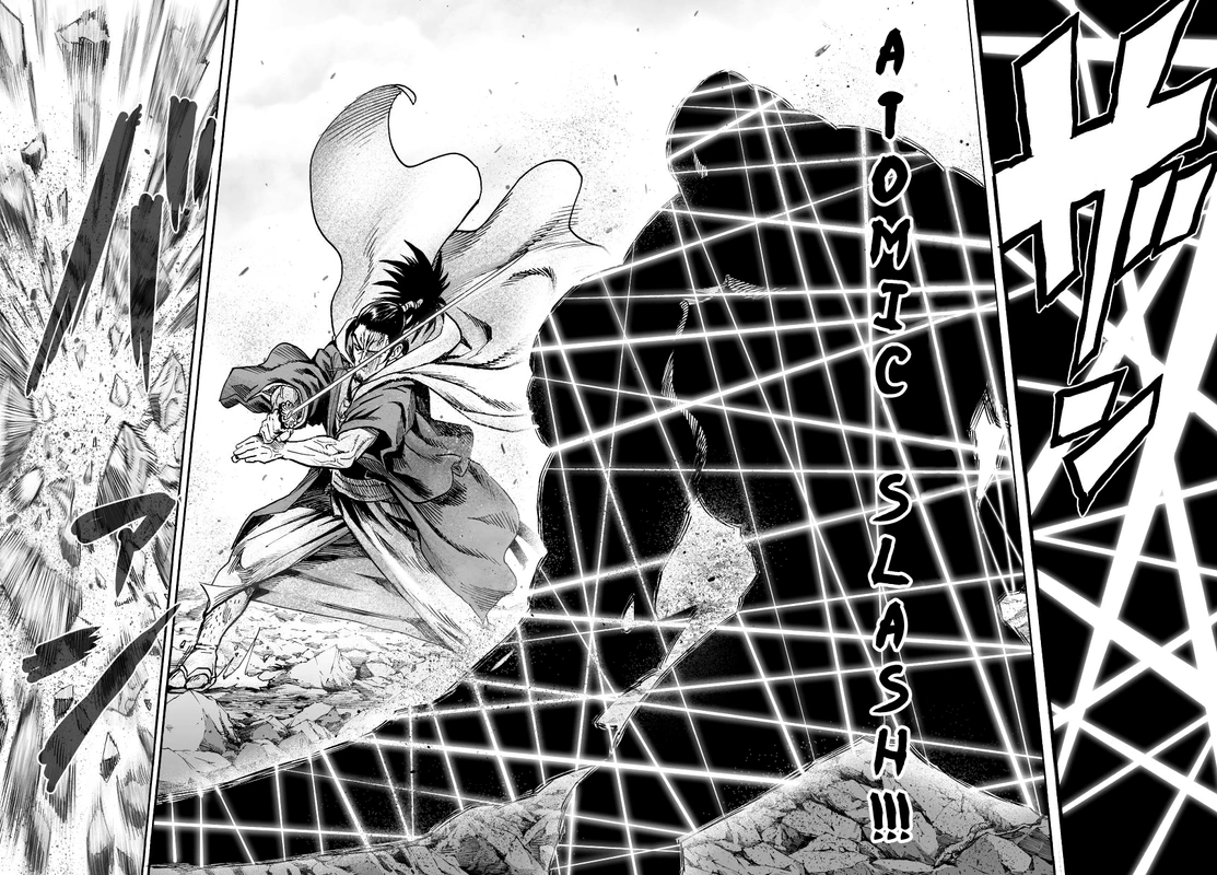 One Punch Man Manga Chapter 35 page 16 - The Fight scene