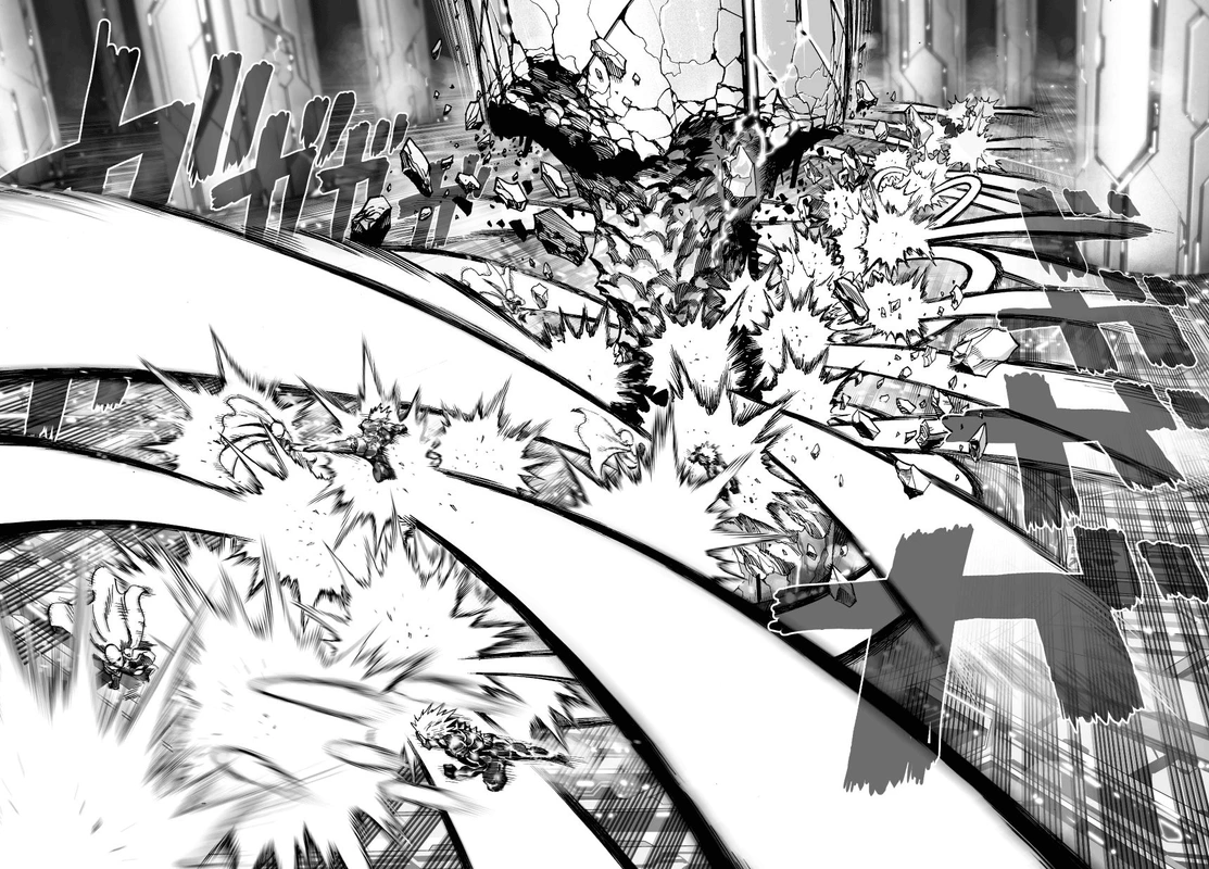 One Punch Man Manga Chapter 35 page 21 - The Fight scene